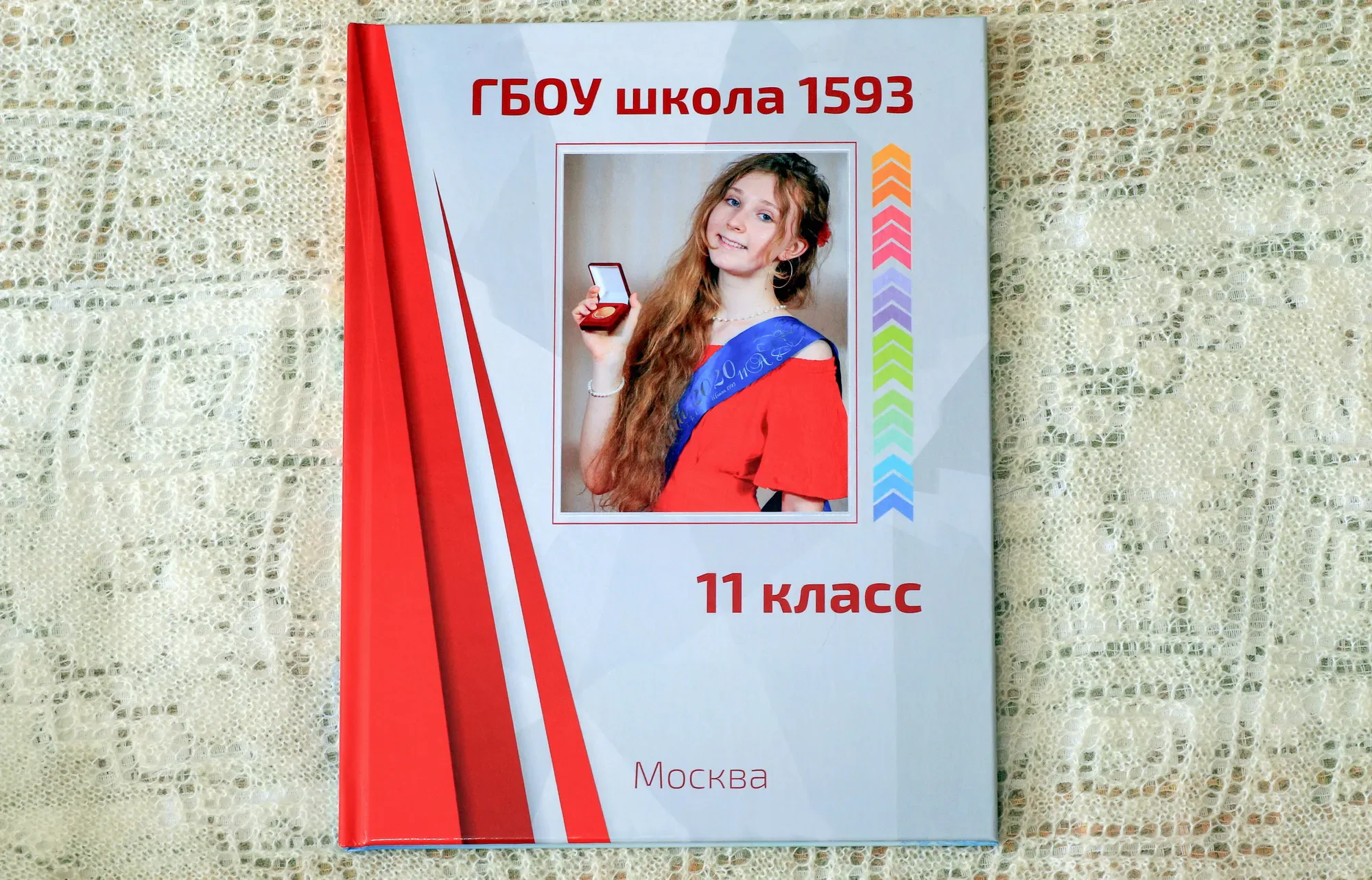 Разворот «Выпускные альбомы» с индивидуальным дизайном №8